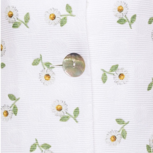 NWT Monna Lisa Daisy Ottoman Topcoat Size 10 - Picture 5 of 14